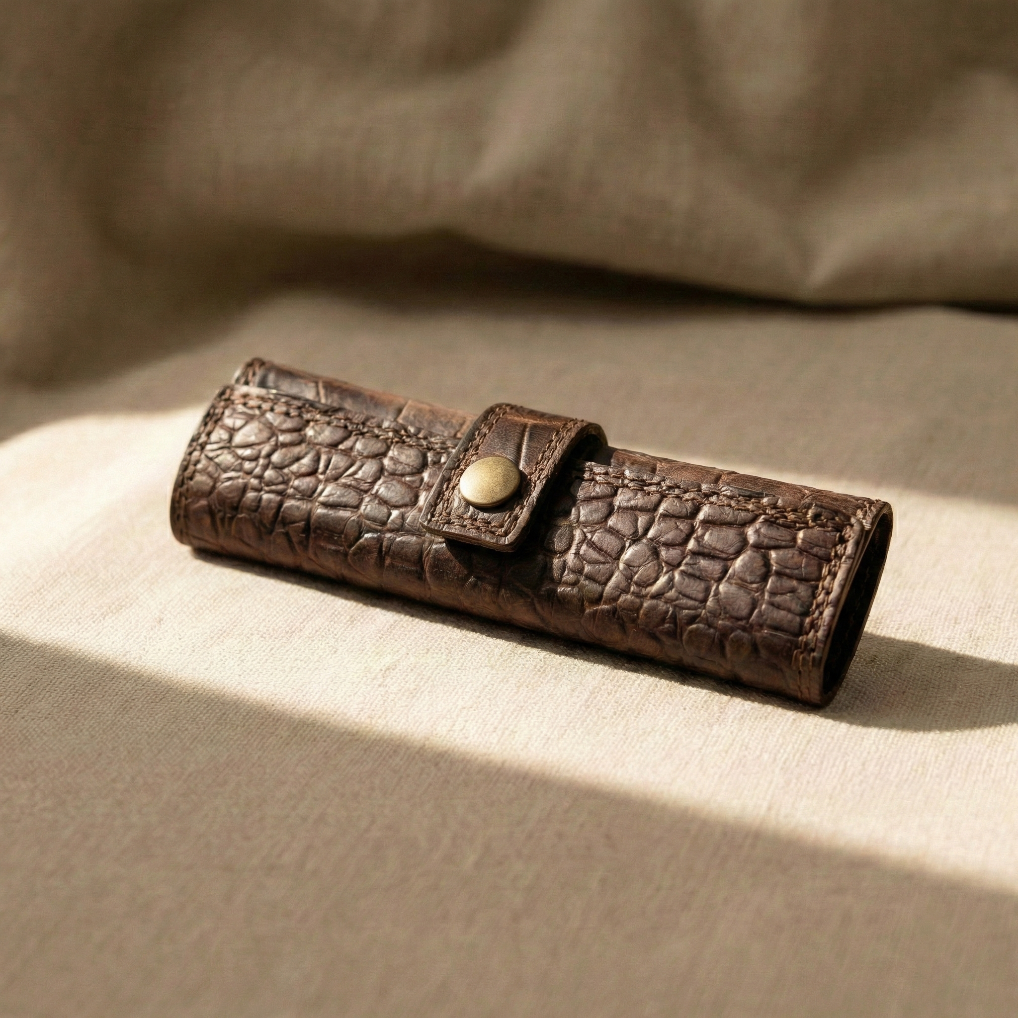 SUPÉRIEUR | Donker Bruin Croco