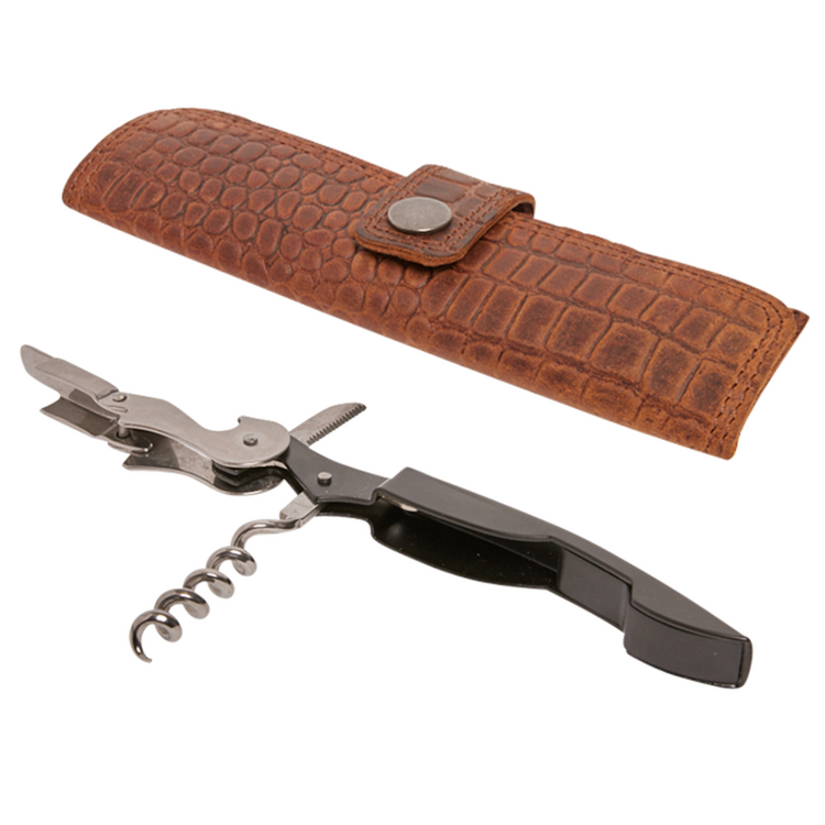 SUPÉRIEUR | Mat Cognac Croco Etui